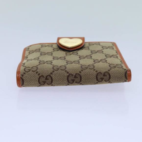 GUCCI GG Canvas Wallet Beige 203549 Auth yk11703 - Picture 6 of 16